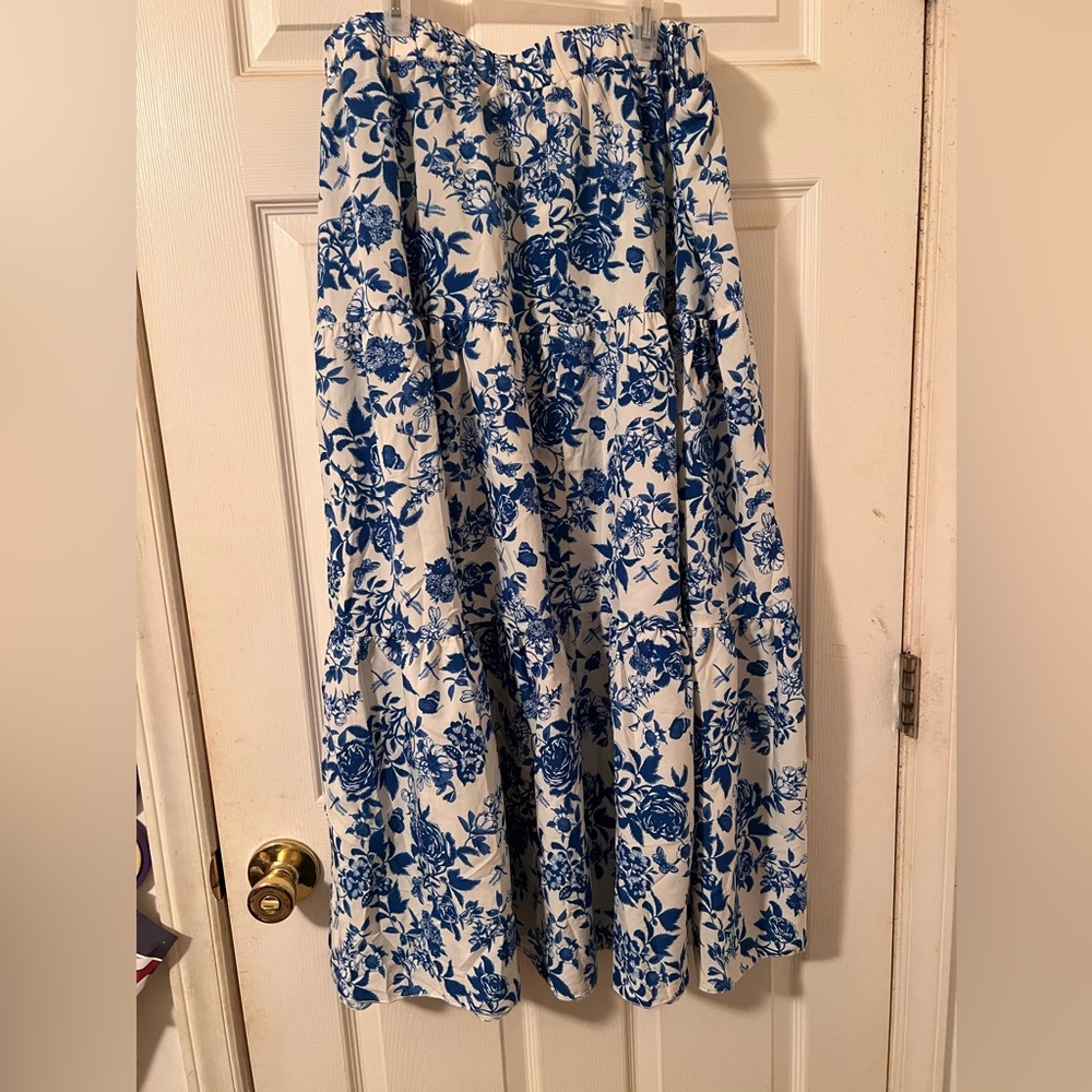 SHEIN 2x floral skirt